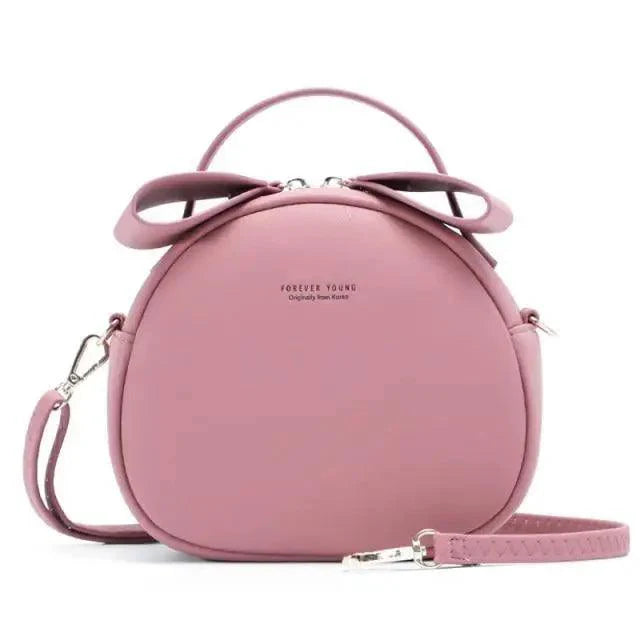 Elegant Cute Geometrical Women Handbag Soft PU Leather Women's Crossbody Messenger Bags Round Ladies Shoulder Bag Stevvex