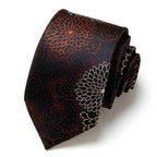 Elegant Fashion Flower Classic Design Neckties For Men Business Formal Suit Office Men Necktie Modern Patterned Formal Ties College Tuxedo Floral Tie Stevvex
