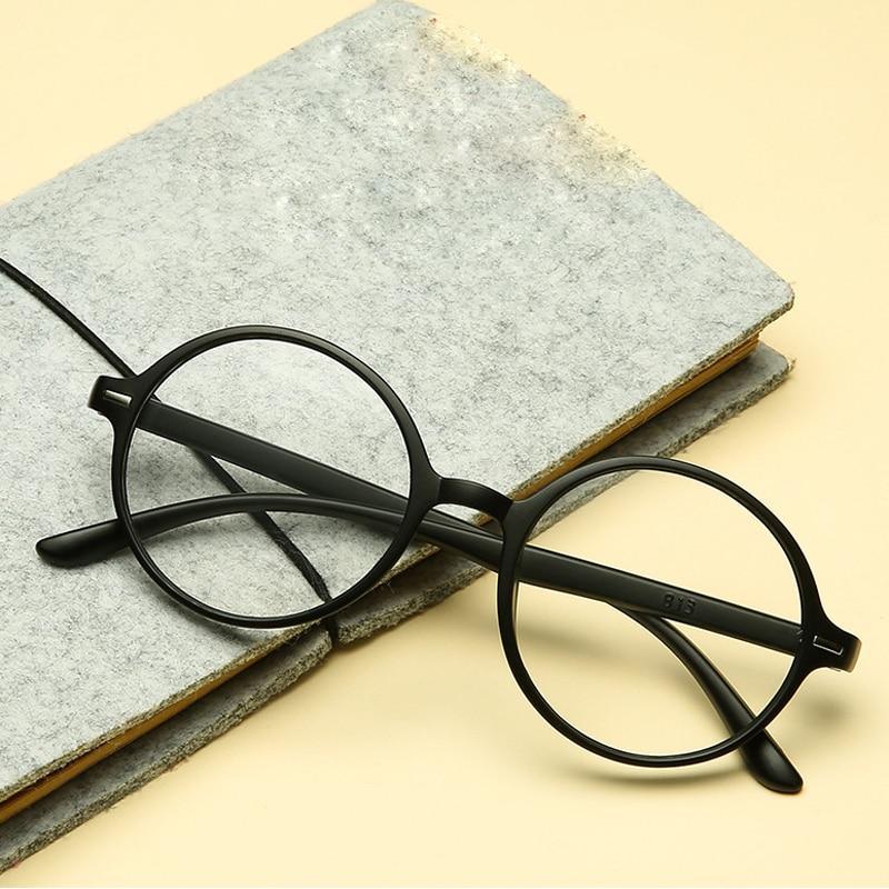 ELEGANT Fashion Round Anti Blue Light Reading Glasses Computer Eyeglasses Women Men Unisex Ultralight Round Frame Presbyopia Eyewear +1.0 ~ 4.0 Stevvex