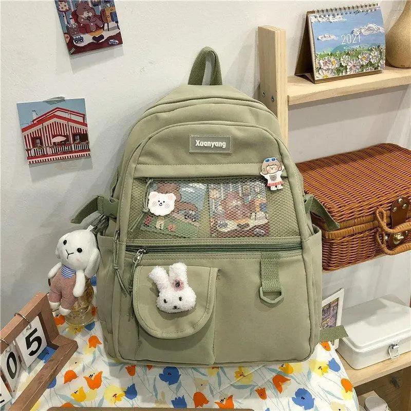 Elegant Female Backpack For Teenager Girls And Women Cute Fashionable Book Schoolbag And Laptop Bag Stevvex