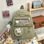Elegant Female Backpack For Teenager Girls And Women Cute Fashionable Book Schoolbag And Laptop Bag Stevvex