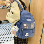 Elegant Female Backpack For Teenager Girls And Women Cute Fashionable Book Schoolbag And Laptop Bag Stevvex