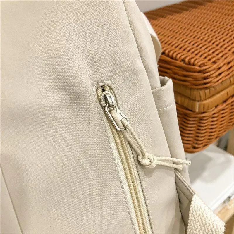 Elegant Female Backpack For Teenager Girls And Women Cute Fashionable Book Schoolbag And Laptop Bag Stevvex