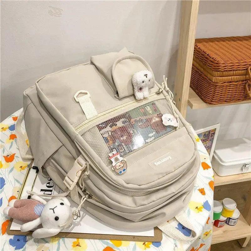 Elegant Female Backpack For Teenager Girls And Women Cute Fashionable Book Schoolbag And Laptop Bag Stevvex