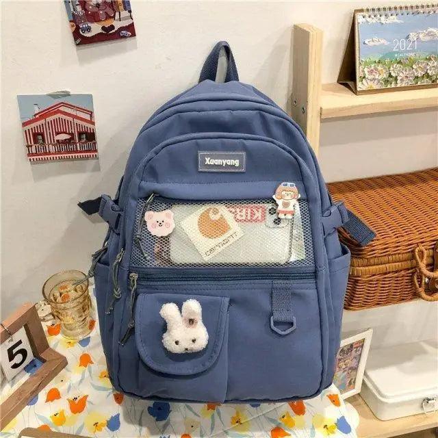 Elegant Female Backpack For Teenager Girls And Women Cute Fashionable Book Schoolbag And Laptop Bag Stevvex
