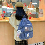 Elegant Female Backpack For Teenager Girls And Women Cute Fashionable Book Schoolbag And Laptop Bag Stevvex