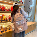 Elegant Female Backpack For Teenager Girls And Women Cute Fashionable Book Schoolbag And Laptop Bag Stevvex