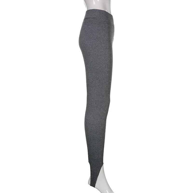 Elegant High Waist Cotton Fitness Basic Pants Casual Spring New Female Skinny Leggings Women Seamless Fitness Leggings Women Seamless Push Up Leggings Workout Pants Breathable Pants Stevvex