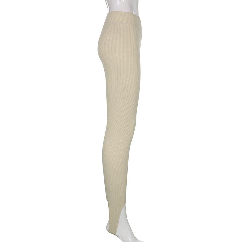 Elegant High Waist Cotton Fitness Basic Pants Casual Spring New Female Skinny Leggings Women Seamless Fitness Leggings Women Seamless Push Up Leggings Workout Pants Breathable Pants Stevvex