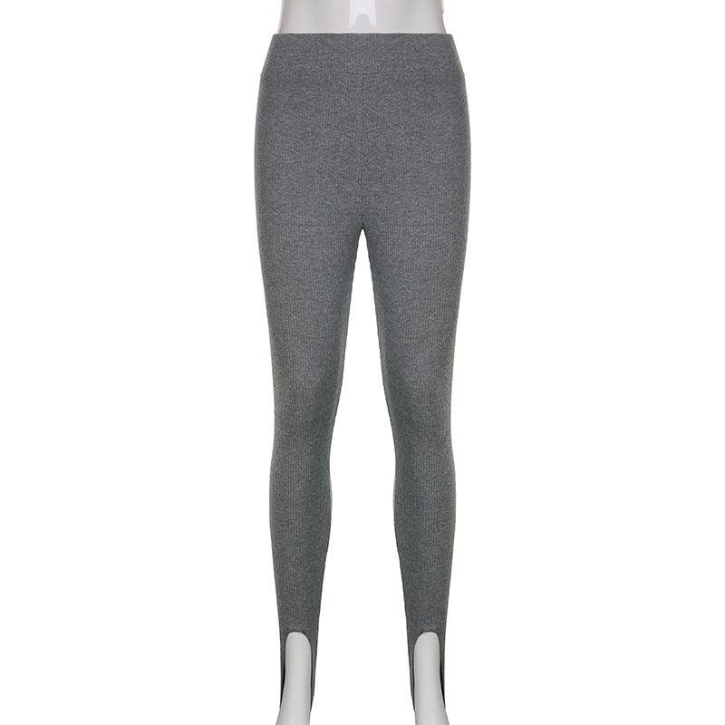 Elegant High Waist Cotton Fitness Basic Pants Casual Spring New Female Skinny Leggings Women Seamless Fitness Leggings Women Seamless Push Up Leggings Workout Pants Breathable Pants Stevvex