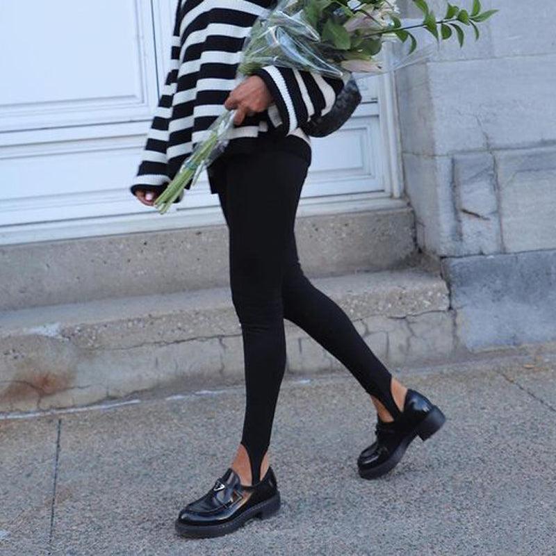 Elegant High Waist Cotton Fitness Basic Pants Casual Spring New Female Skinny Leggings Women Seamless Fitness Leggings Women Seamless Push Up Leggings Workout Pants Breathable Pants Stevvex