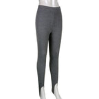 Elegant High Waist Cotton Fitness Basic Pants Casual Spring New Female Skinny Leggings Women Seamless Fitness Leggings Women Seamless Push Up Leggings Workout Pants Breathable Pants Stevvex