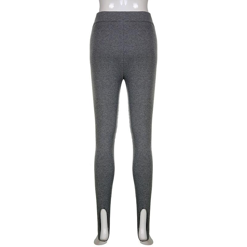 Elegant High Waist Cotton Fitness Basic Pants Casual Spring New Female Skinny Leggings Women Seamless Fitness Leggings Women Seamless Push Up Leggings Workout Pants Breathable Pants Stevvex