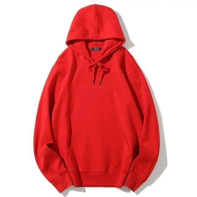 Elegant Hoodie Women High Quality Cotton Hoodies Sweatshirts Thick Fleece Winter Autumn Oversized Warm Hooded Sweatshirt Woman Men's Fleece Hoodies Hip Hop Solid Color Style Autumn Hooded Sweatshirts Stevvex