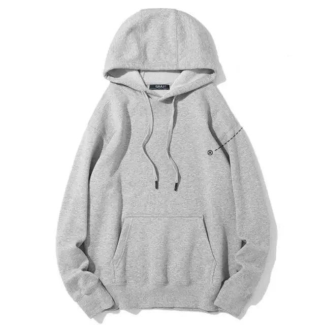 Elegant Hoodie Women High Quality Cotton Hoodies Sweatshirts Thick Fleece Winter Autumn Oversized Warm Hooded Sweatshirt Woman Men's Fleece Hoodies Hip Hop Solid Color Style Autumn Hooded Sweatshirts Stevvex