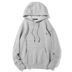 Elegant Hoodie Women High Quality Cotton Hoodies Sweatshirts Thick Fleece Winter Autumn Oversized Warm Hooded Sweatshirt Woman Men's Fleece Hoodies Hip Hop Solid Color Style Autumn Hooded Sweatshirts Stevvex