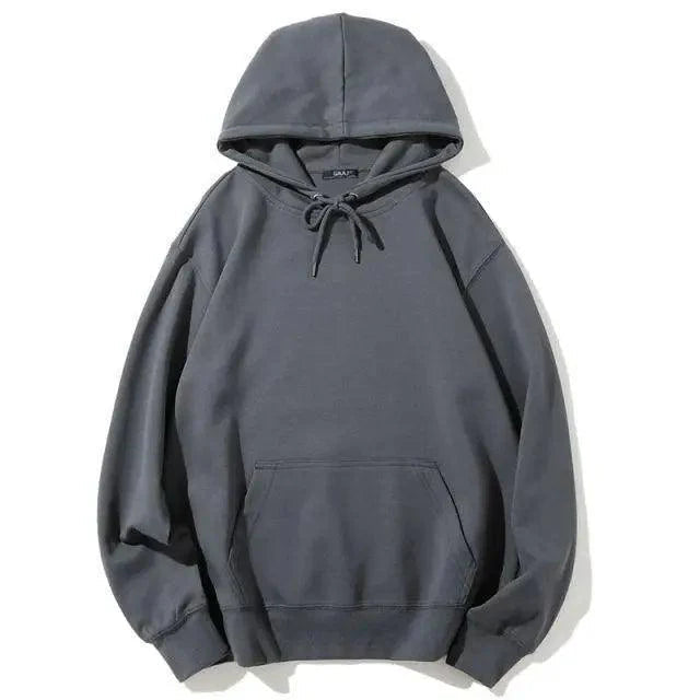 Elegant Hoodie Women High Quality Cotton Hoodies Sweatshirts Thick Fleece Winter Autumn Oversized Warm Hooded Sweatshirt Woman Men's Fleece Hoodies Hip Hop Solid Color Style Autumn Hooded Sweatshirts Stevvex
