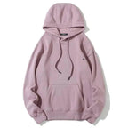 Elegant Hoodie Women High Quality Cotton Hoodies Sweatshirts Thick Fleece Winter Autumn Oversized Warm Hooded Sweatshirt Woman Men's Fleece Hoodies Hip Hop Solid Color Style Autumn Hooded Sweatshirts Stevvex