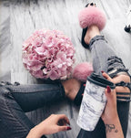 Elegant Indoor Fur Slippers For Women Fur Slides Flip Flops Beach Plush Fluffy Furry Slippers Furry Fuzzy Slides Open Toe Fluffy Slides Fox Fur Feather Sandals Fur Slip On Shoes For Women Stevvex