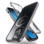 Elegant iPhone 14 Pro Max Case 6.7" Strong Edges Slim Frame Clear Protective Case with Built-in Screen Protector Compatible Shockproof Thin Clear Case Luxury Case For Smartphone Stevvex