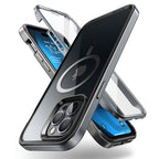 Elegant iPhone 14 Pro Max Case 6.7" Strong Edges Slim Frame Clear Protective Case with Built-in Screen Protector Compatible Shockproof Thin Clear Case Luxury Case For Smartphone Stevvex