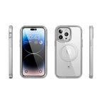 Elegant iPhone 14 Pro Max Case 6.7" Strong Edges Slim Frame Clear Protective Case with Built-in Screen Protector Compatible Shockproof Thin Clear Case Luxury Case For Smartphone Stevvex