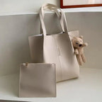 Elegant Ladies 2 piece set / suit Handbag Composite Bag Set Ladies Handbag Large Shoulder Bag Purse Bag Handbag For Females Stevvex