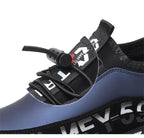 Elegant Leather Mens Luxury Casual Slip On Black Driving Fashion Sneakers Casual Walking Shoes Lightweight Anti-Slip Low Top Breathable Leather Mens Business Sneakers Stevvex