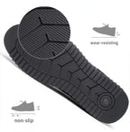 Elegant Leather Mens Luxury Casual Slip On Black Driving Fashion Sneakers Casual Walking Shoes Lightweight Anti-Slip Low Top Breathable Leather Mens Business Sneakers Stevvex
