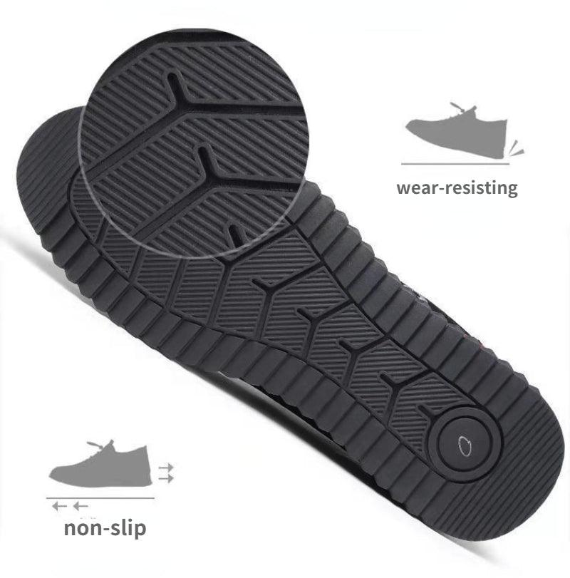 Elegant Leather Mens Luxury Casual Slip On Black Driving Fashion Sneakers Casual Walking Shoes Lightweight Anti-Slip Low Top Breathable Leather Mens Business Sneakers Stevvex