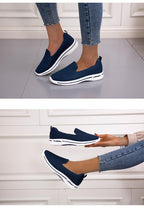 Elegant Light Espadrilles Women Running Breathable Mesh Slip-On Shoes Women Mesh Running Casual Slip On Flats Comfortable Walking Casual Espadrilles Stevvex