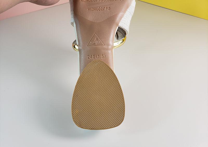 Elegant Low Heel Women Summer Pointed-Toe Slippers Slip On Office Shoes Luxury Women Slip On Comfortable Pointed Toe Womens Loafers Backless Low Heel Slide Slippers Stevvex