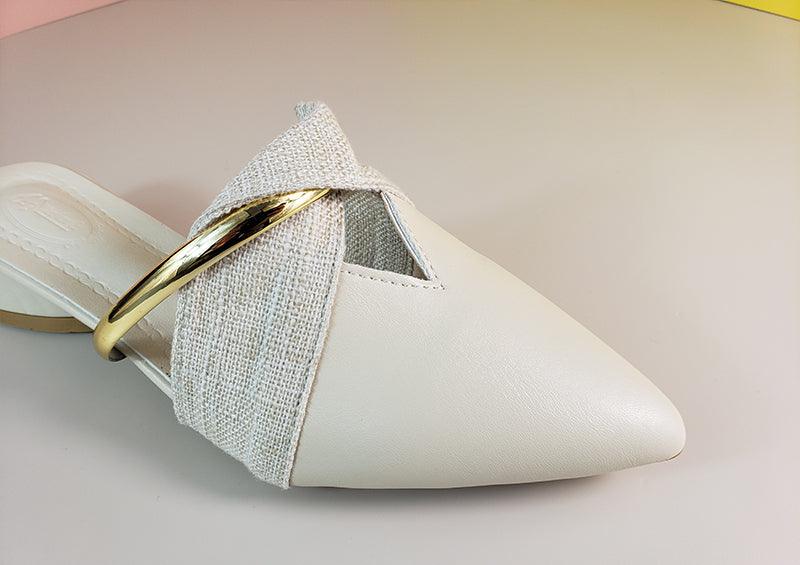 Elegant Low Heel Women Summer Pointed-Toe Slippers Slip On Office Shoes Luxury Women Slip On Comfortable Pointed Toe Womens Loafers Backless Low Heel Slide Slippers Stevvex