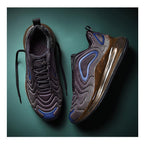 Elegant Mens Running Sport Air Cushion Outdoor Training Sneakers High Heels Design Breathable Mesh Athletic Luxury Design Non Slip Tennis Sport Athletic Walking Sneakers Stevvex