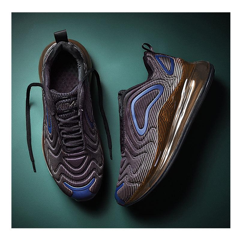 Elegant Mens Running Sport Air Cushion Outdoor Training Sneakers High Heels Design Breathable Mesh Athletic Luxury Design Non Slip Tennis Sport Athletic Walking Sneakers Stevvex