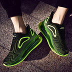 Elegant Mens Running Sport Air Cushion Outdoor Training Sneakers High Heels Design Breathable Mesh Athletic Luxury Design Non Slip Tennis Sport Athletic Walking Sneakers Stevvex
