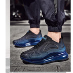 Elegant Mens Running Sport Air Cushion Outdoor Training Sneakers High Heels Design Breathable Mesh Athletic Luxury Design Non Slip Tennis Sport Athletic Walking Sneakers Stevvex