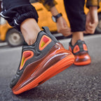 Elegant Mens Running Sport Air Cushion Outdoor Training Sneakers High Heels Design Breathable Mesh Athletic Luxury Design Non Slip Tennis Sport Athletic Walking Sneakers Stevvex