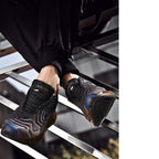 Elegant Mens Running Sport Air Cushion Outdoor Training Sneakers High Heels Design Breathable Mesh Athletic Luxury Design Non Slip Tennis Sport Athletic Walking Sneakers Stevvex