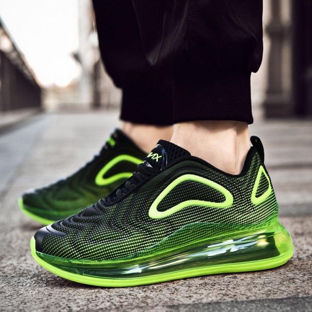 Elegant Mens Running Sport Air Cushion Outdoor Training Sneakers High Heels Design Breathable Mesh Athletic Luxury Design Non Slip Tennis Sport Athletic Walking Sneakers Stevvex
