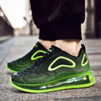 Elegant Mens Running Sport Air Cushion Outdoor Training Sneakers High Heels Design Breathable Mesh Athletic Luxury Design Non Slip Tennis Sport Athletic Walking Sneakers Stevvex