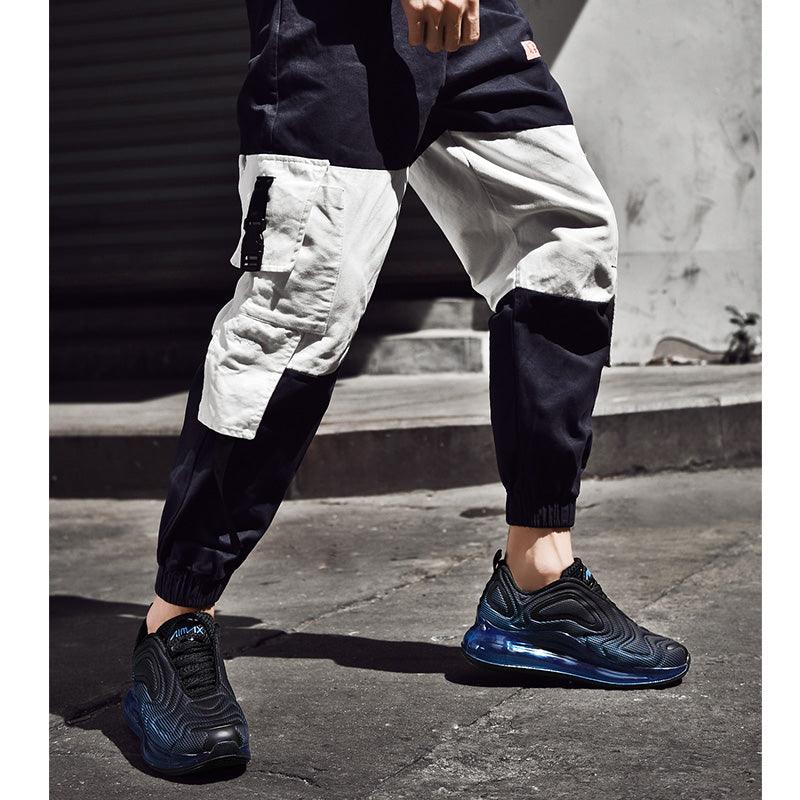 Elegant Mens Running Sport Air Cushion Outdoor Training Sneakers High Heels Design Breathable Mesh Athletic Luxury Design Non Slip Tennis Sport Athletic Walking Sneakers Stevvex