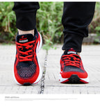 Elegant Mens Sneakers Sport Mesh Trainers Lightweight Running Shoes Outdoor Athletic Breathable Non-Slip Casual Comfortable Outdoor Sport Sneakers