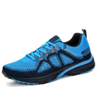 Elegant Mens Sneakers Sport Mesh Trainers Lightweight Running Shoes Outdoor Athletic Breathable Non-Slip Casual Comfortable Outdoor Sport Sneakers