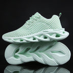 Elegant Modern Mens Sneakers Platform Shoes White Trainers Casual Breathable Mesh Men Women Running Shoes Breathable Walking Sneakers Lightweight Athletic Tennis Casual Sport Sneakers Stevvex
