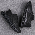 Elegant Modern Mens Sneakers Platform Shoes White Trainers Casual Breathable Mesh Men Women Running Shoes Breathable Walking Sneakers Lightweight Athletic Tennis Casual Sport Sneakers Stevvex