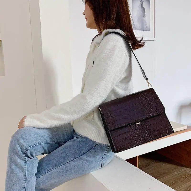 Elegant Modern Women and Girls New Luxury Pu Leather Messenger Bags For Girls And Ladies Handbags for Women Gifts Stevvex