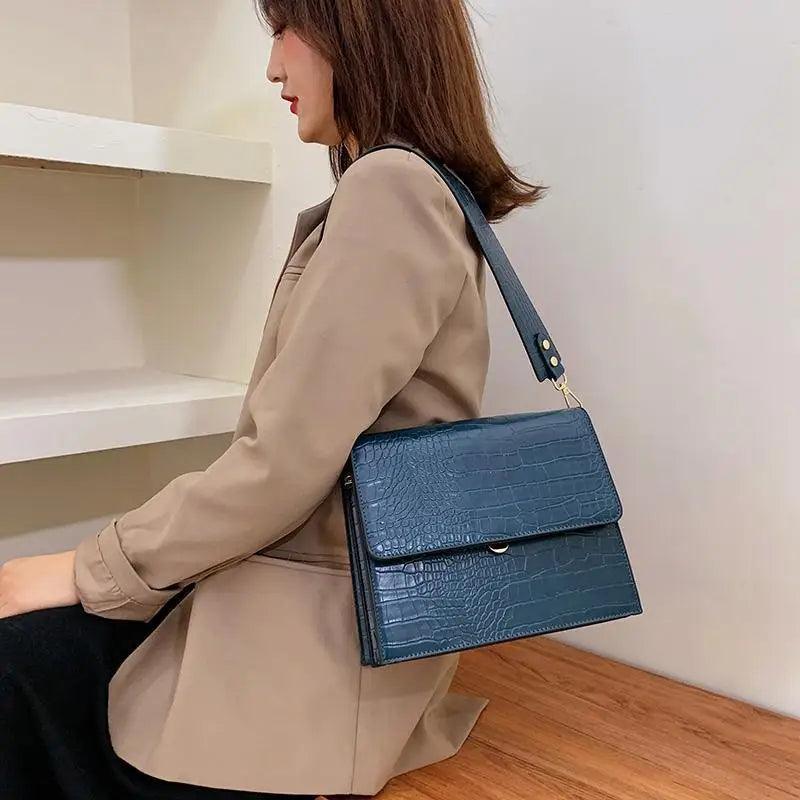 Elegant Modern Women and Girls New Luxury Pu Leather Messenger Bags For Girls And Ladies Handbags for Women Gifts Stevvex