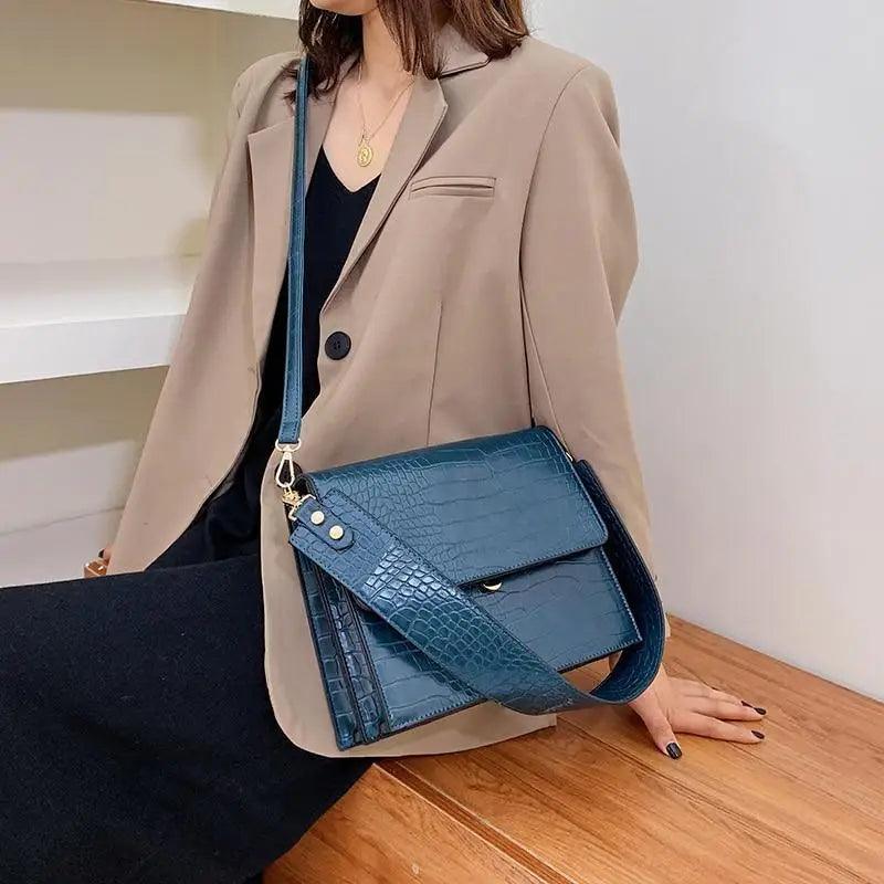 Elegant Modern Women and Girls New Luxury Pu Leather Messenger Bags For Girls And Ladies Handbags for Women Gifts Stevvex