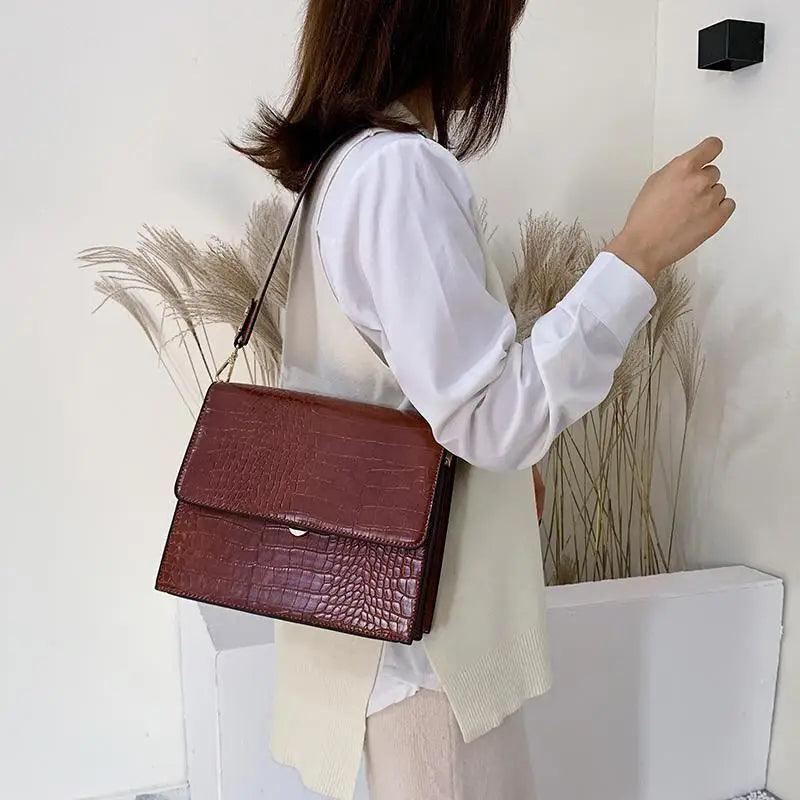 Elegant Modern Women and Girls New Luxury Pu Leather Messenger Bags For Girls And Ladies Handbags for Women Gifts Stevvex